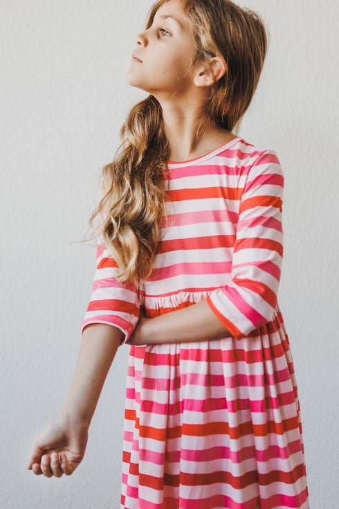 all-you-need-is-love-3-4-sleeve-pocket-twirl-dress Mila & Rose - Sophia's Style-5